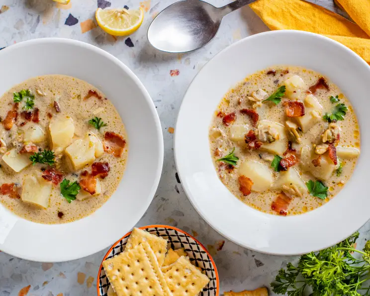 Types of hot sale clam chowder